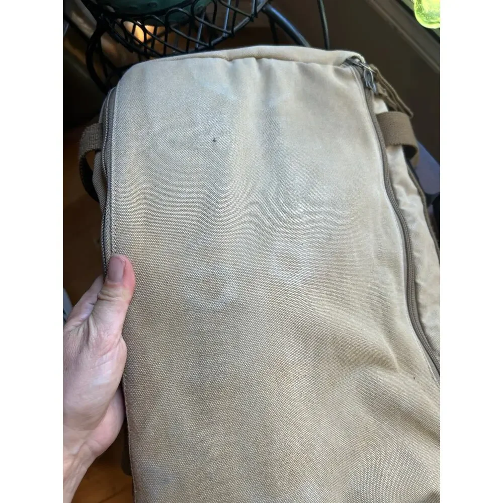 OXA military vintage canvas backpack or messenger bag
